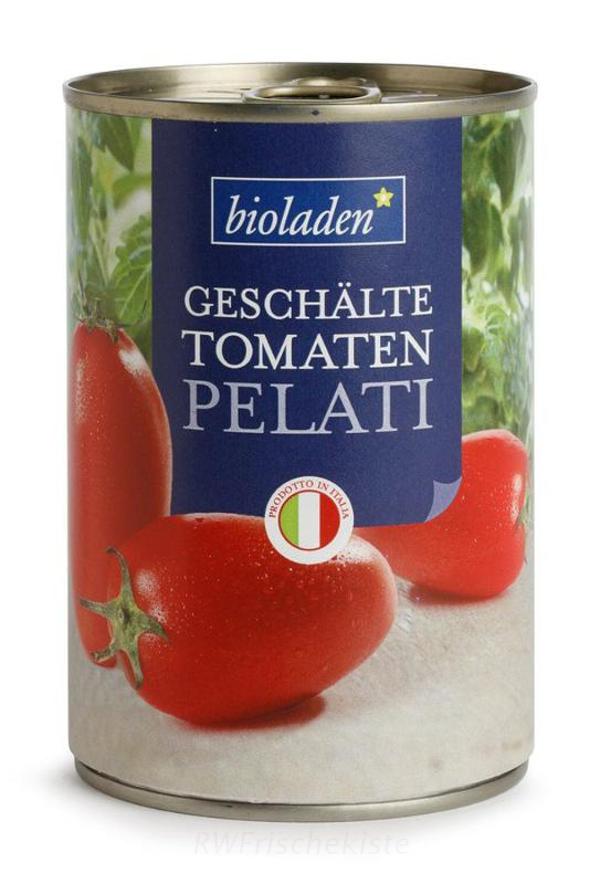 Produktfoto zu geschälte Tomaten Pelati 400g