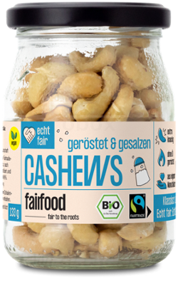 Cashews- geröstet und gesalzen