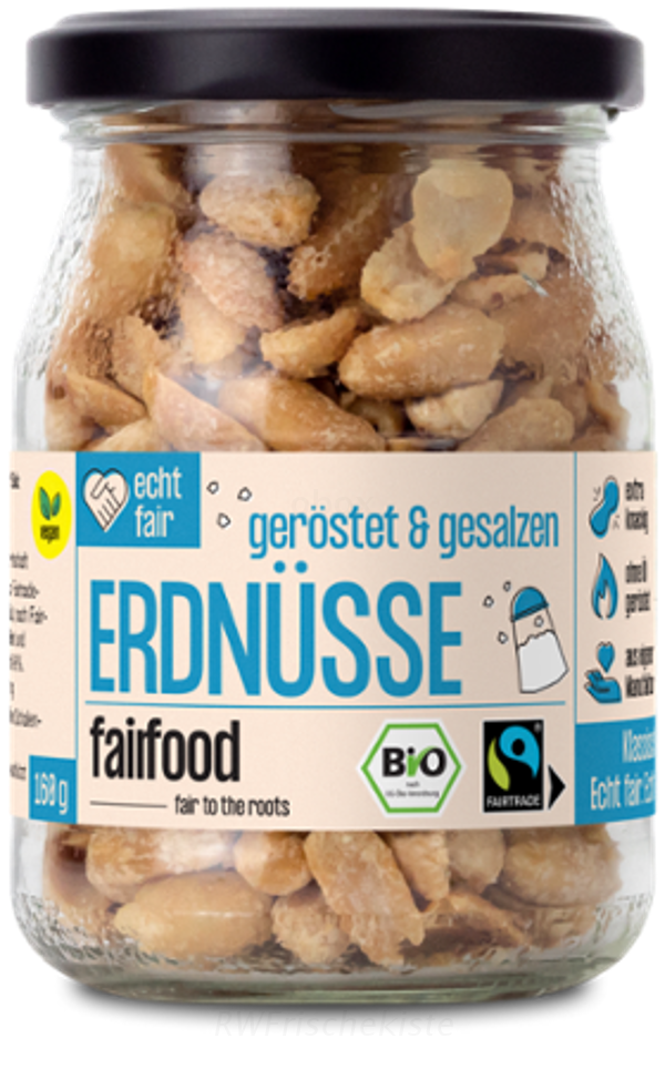Produktfoto zu Erdnüsse geröstet und gesalzen