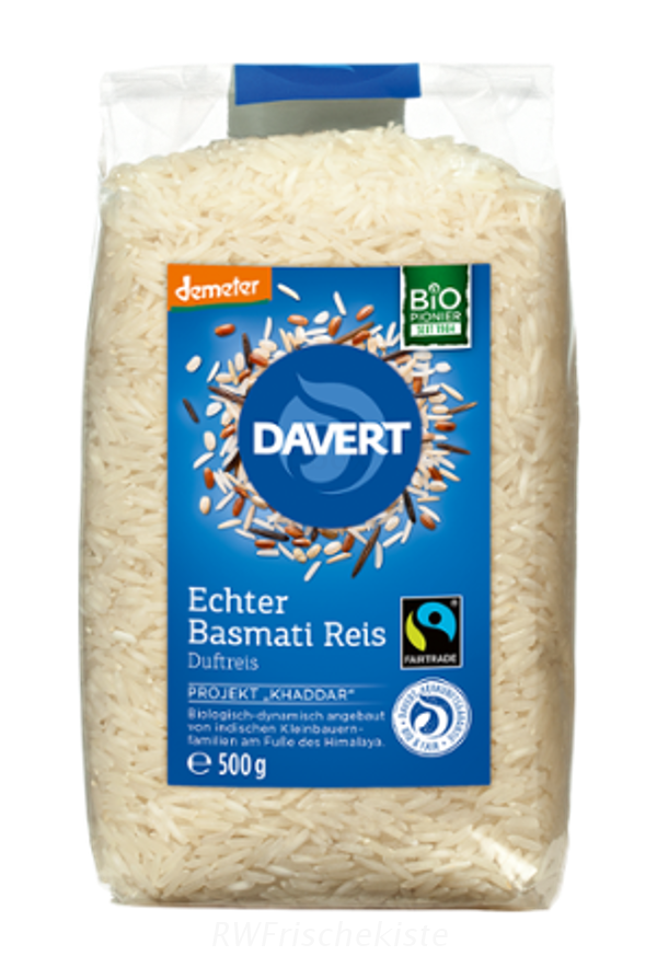 Produktfoto zu 500g Basmati Reis weiß