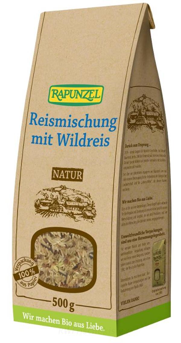Produktfoto zu Reismischung mit Wildreis Natur
