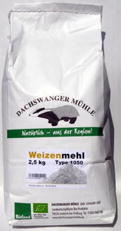 Weizenmehl Type 1050 2,5kg