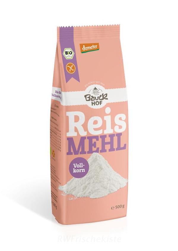 Produktfoto zu Reismehl Vollkorn