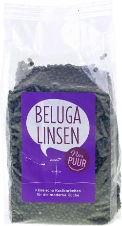 Beluga Linsen schwarz