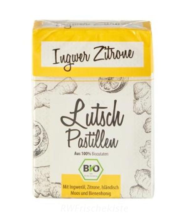 Produktfoto zu Ingwer-Zitrone Lutsch-Pastille