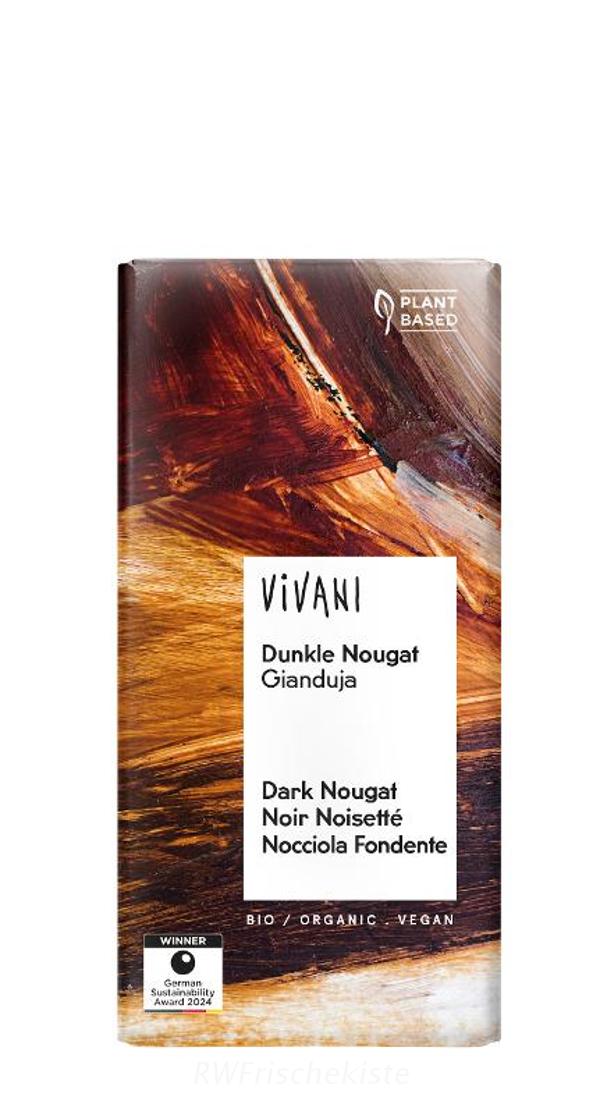 Produktfoto zu Dunkle Nougat Schokolade