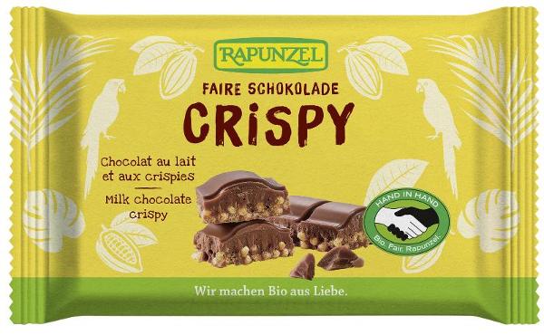 Produktfoto zu Vollmilch Schokolade Crispy