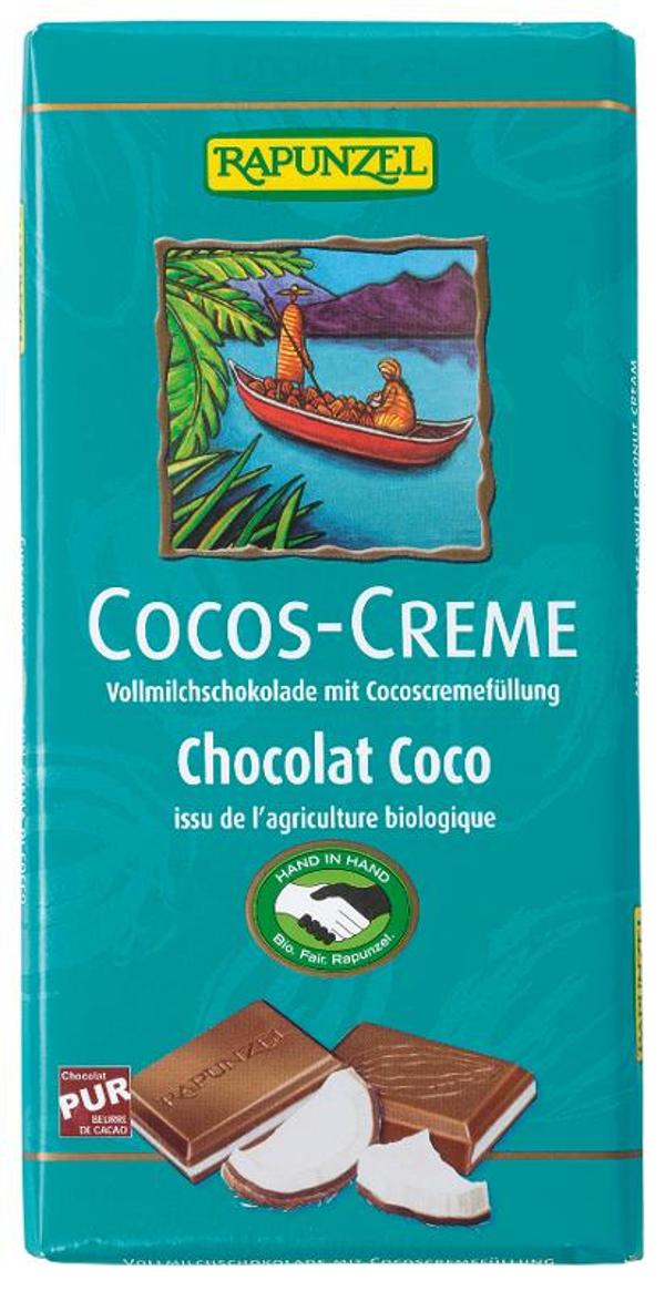 Produktfoto zu Cocos-Creme Vollmilch Schokolade gefüllt