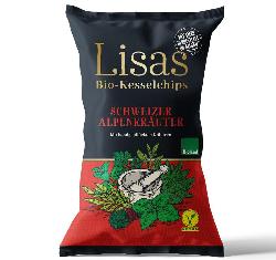 Lisa's Kesselchips Schweizer Alpenkräuter