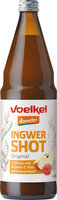 Shot Ingwer mit Apfelsaft und viel Vitamin C aus Acerola