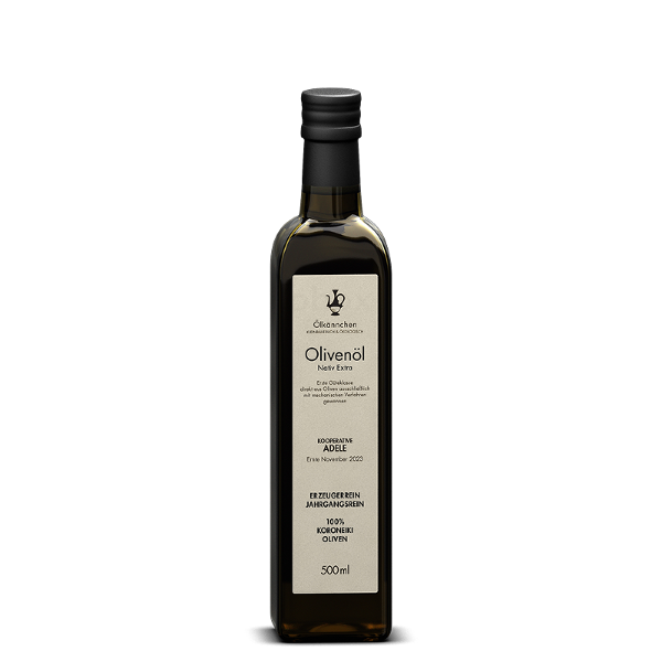 Produktfoto zu Olivenöl 500ml, 100% Koroneiki, Rethymno