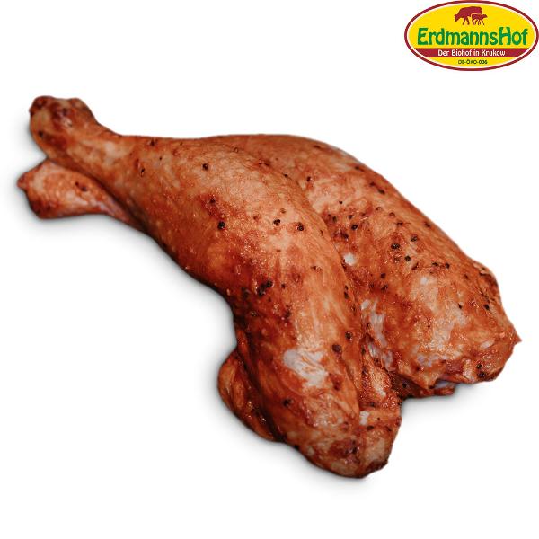 Produktfoto zu Grillfleisch Hähnchenkeule Paprika