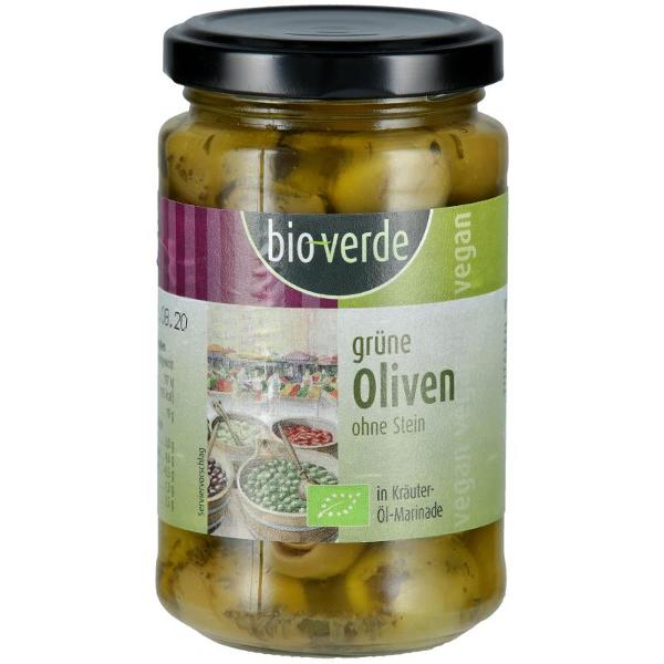 Produktfoto zu Oliven grün mariniert