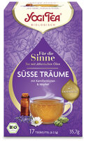 Yogi Tea® Bio-Kräutertee, Für die Sinne, Süße Träume mit Lavendelöl und Hopfen