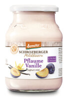 Dem. Pflaume Vanille Jogh. 500g