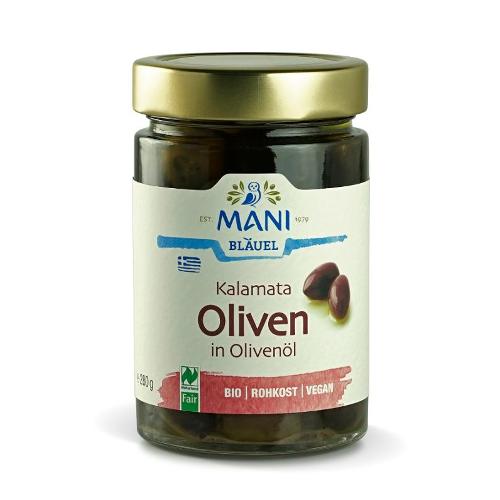 Kalamata Oliven mit Stein von Mani Bläuel