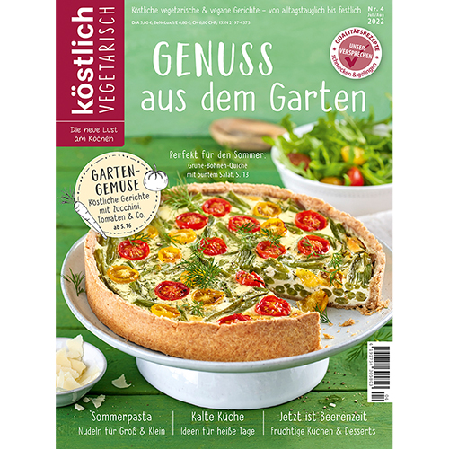 Magazin - köstlich vegetarisch - Ausgabe Juli / August