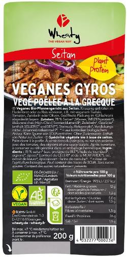Veganes Gyros von Wheaty