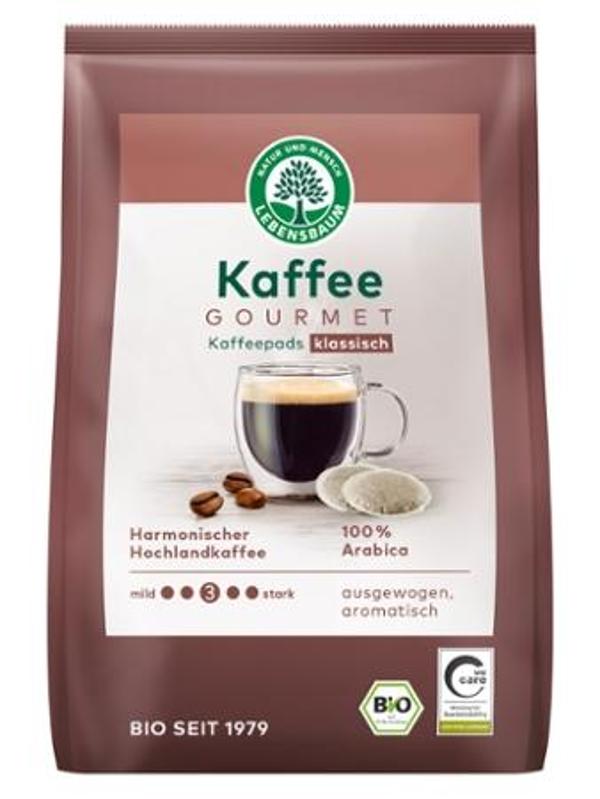 Produktfoto zu Gourmet Kaffeepads klassisch von Lebensbaum
