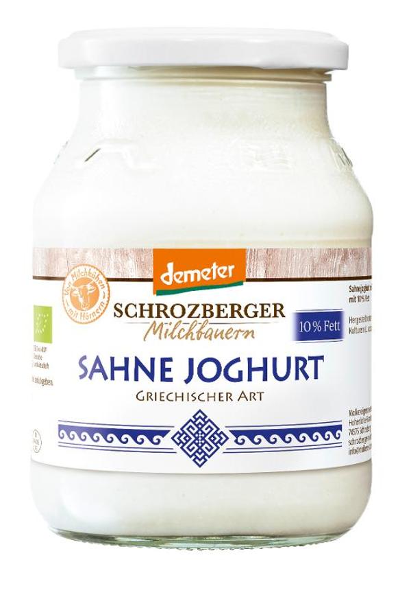 Produktfoto zu Sahnejoghurt griechische Art Stichfest von Schrozberger