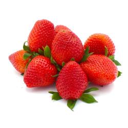 frische Erdbeeren in der 500g Schale