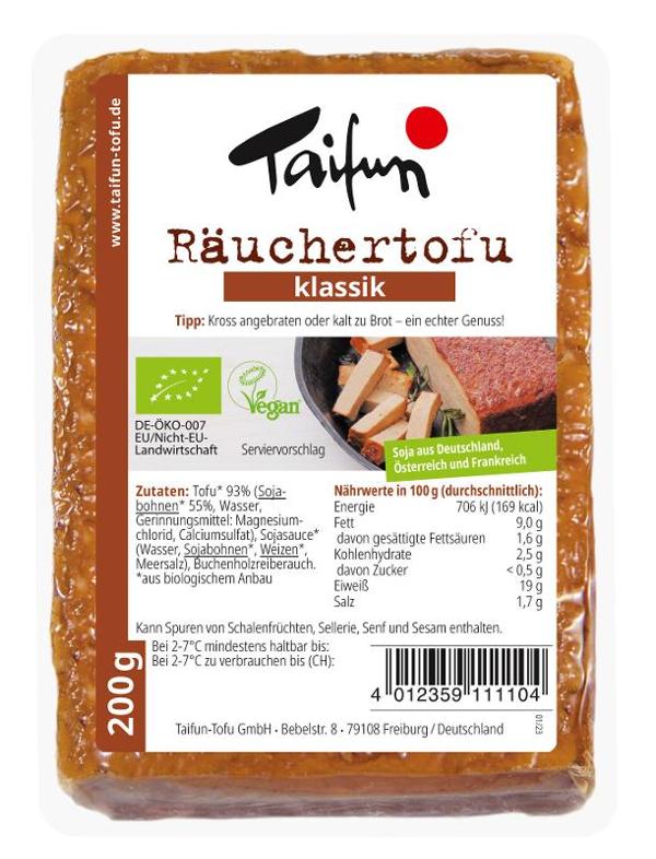 Produktfoto zu Tofu geräuchert von Taifun