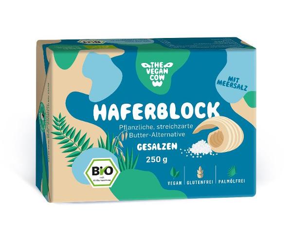 Produktfoto zu Haferblock gesalzen - Butter Alternative von Cow Cow