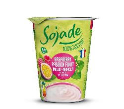 Himbeer-Maracuja Joghurt-Alternative von Sojade