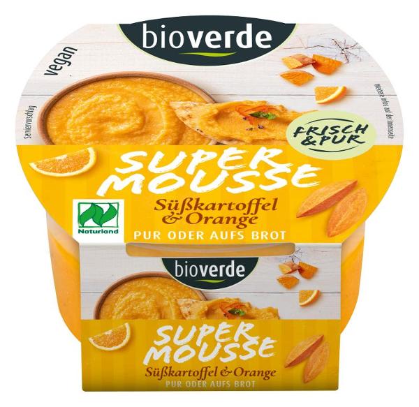 Produktfoto zu Super Mousse Süßkartoffel-Orange von bio-verde