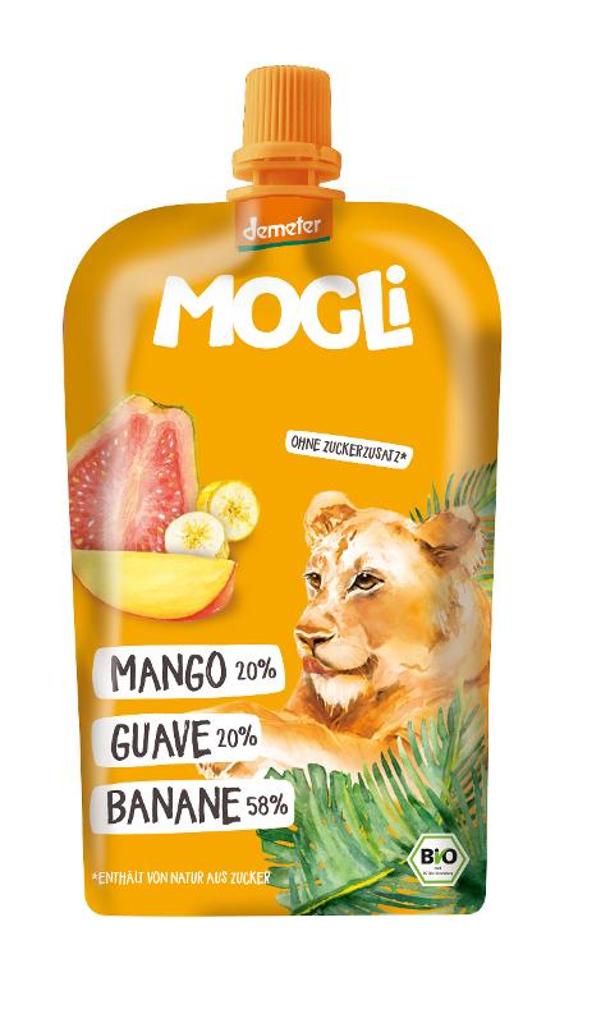 Produktfoto zu Quetschie Mango-Guave-Banane von Mogli