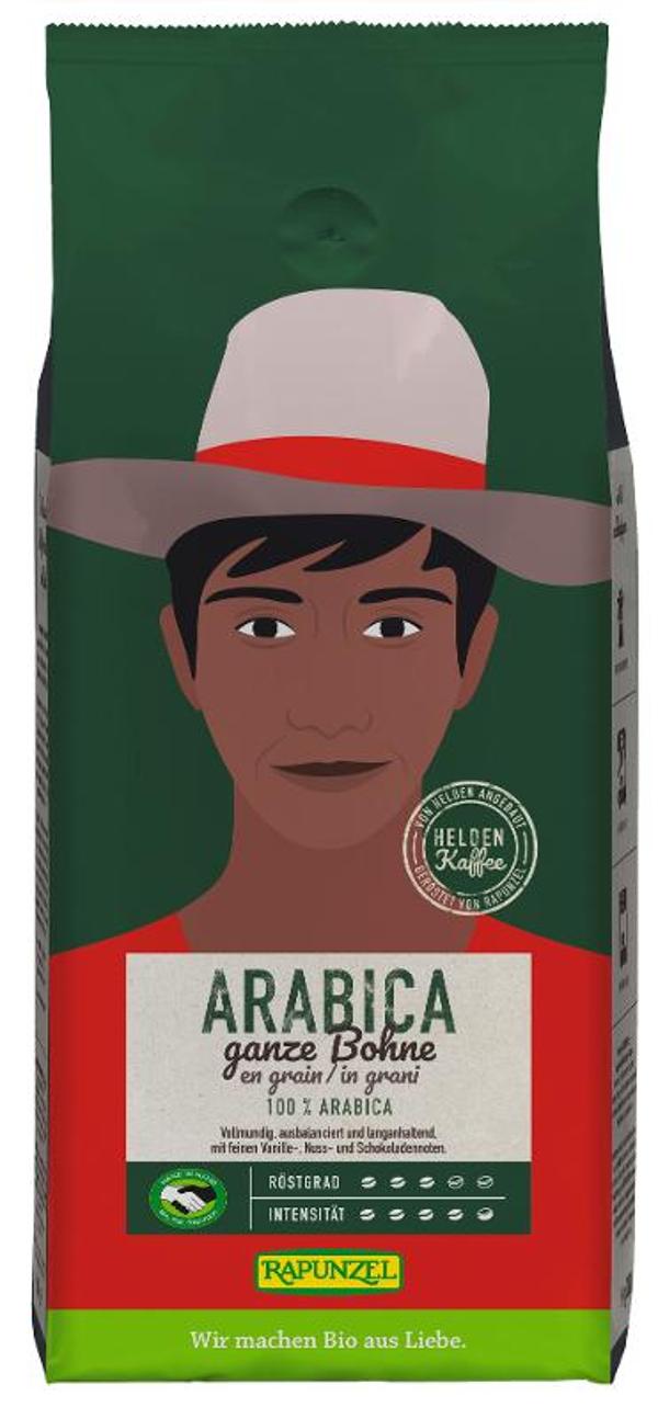 Produktfoto zu Heldenkaffee Arabica ganze Bohne von Rapunzel