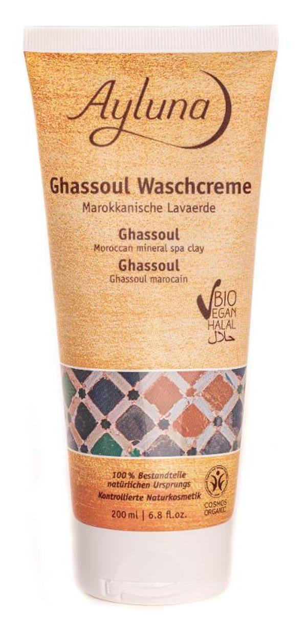 Produktfoto zu Ghassoul Waschcreme mit marokkanischer Lavaerde von Ayluna