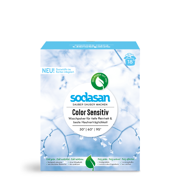 Produktfoto zu Color Waschpulver sensitiv von Sodasan