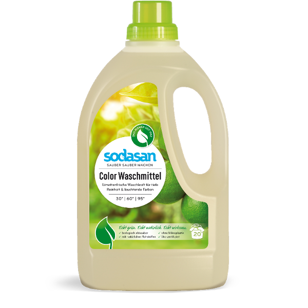 Produktfoto zu Color-Waschmittel Limette von Sodasan