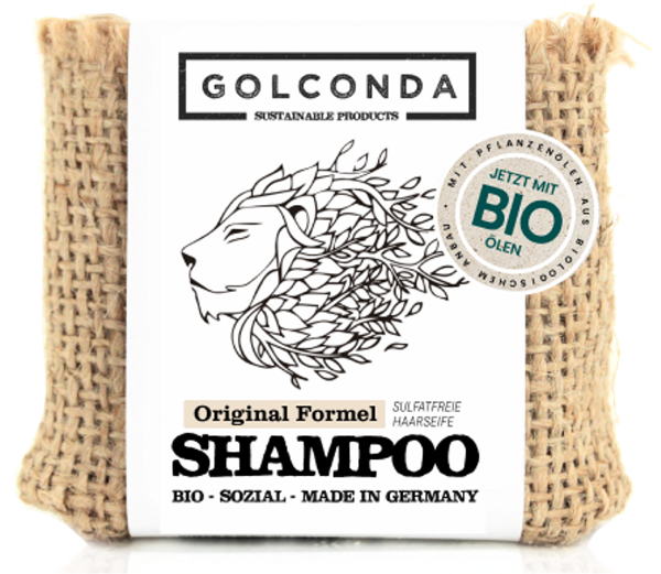 Produktfoto zu Festes Shampoo Original von Golconda