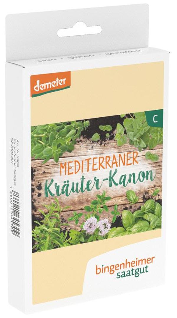 Produktfoto zu Saatgut Box Mediterrane Kräuter von Bingenheimer Saatgut