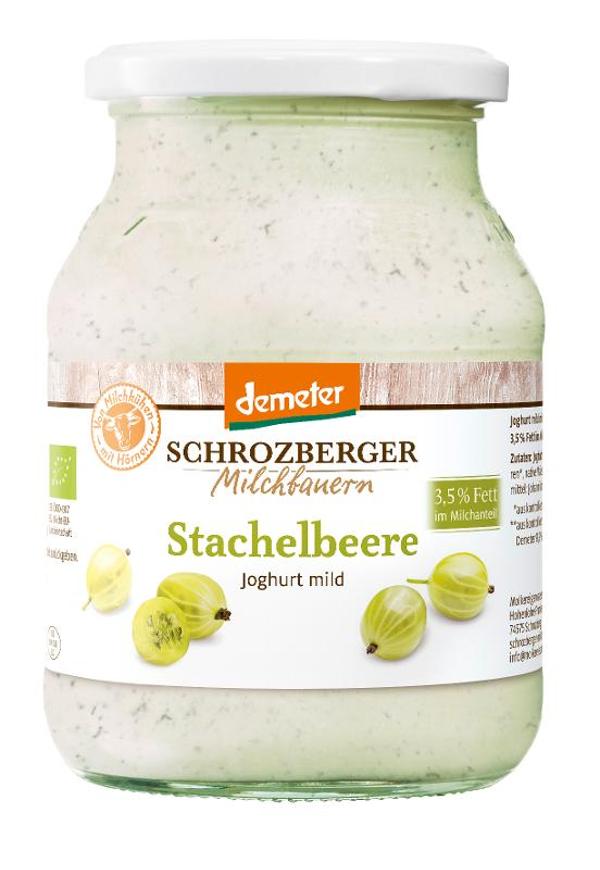 Produktfoto zu Joghurt Stachelbeere 3,5% von Schrozberger