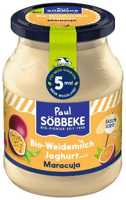 Joghurt Maracuja 3,8% von Söbbeke