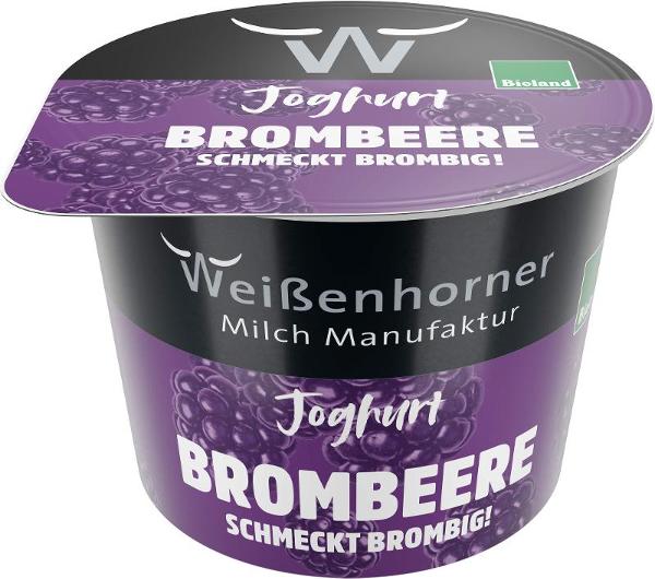 Produktfoto zu Joghurt Brombeere 3,8% von Weißenhorner