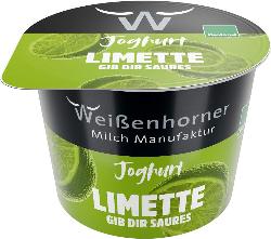Joghurt Limette 3,8% von Weißenhorner