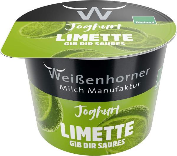 Produktfoto zu Joghurt Limette 3,8% von Weißenhorner