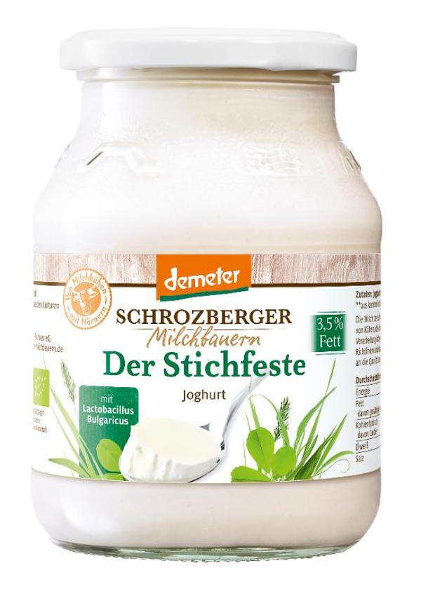 Produktfoto zu Joghurt Stichfest 3,5% von Schrozberger
