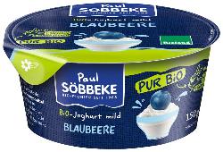 Joghurt Pur Blaubeere-Cassis von Söbbeke