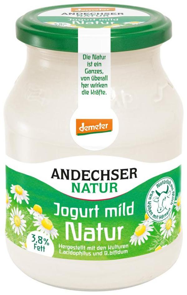 Produktfoto zu Joghurt natur Andechs 3,8 % von Andechser