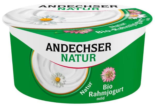 Produktfoto zu Rahmjoghurt natur, 10% von Andechser