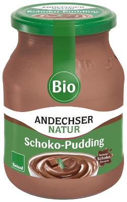 Schoko-Pudding im Glas von Andechser