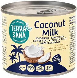 Kokosmilch, 22% Fett von Terrasana