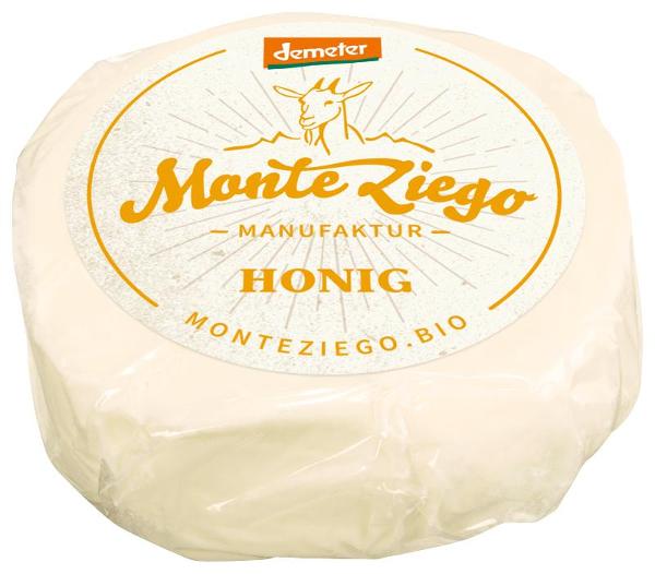 Produktfoto zu Ziegen Frischkäsetaler Honig von Monte Ziego