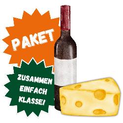Käse + Wein Paket