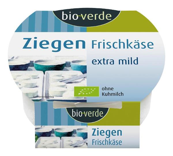 Produktfoto zu Ziegenfrischkäse extra mild von bio-verde